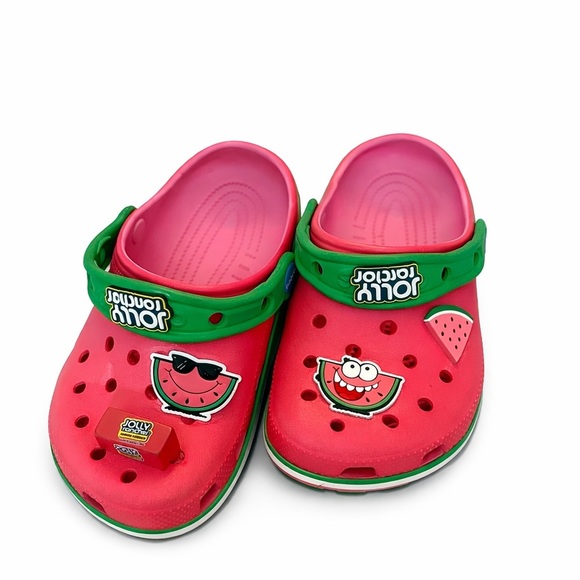 CROCS Other - Crocs Kids J1-Limited Edition Jolly Rancher Watermelon